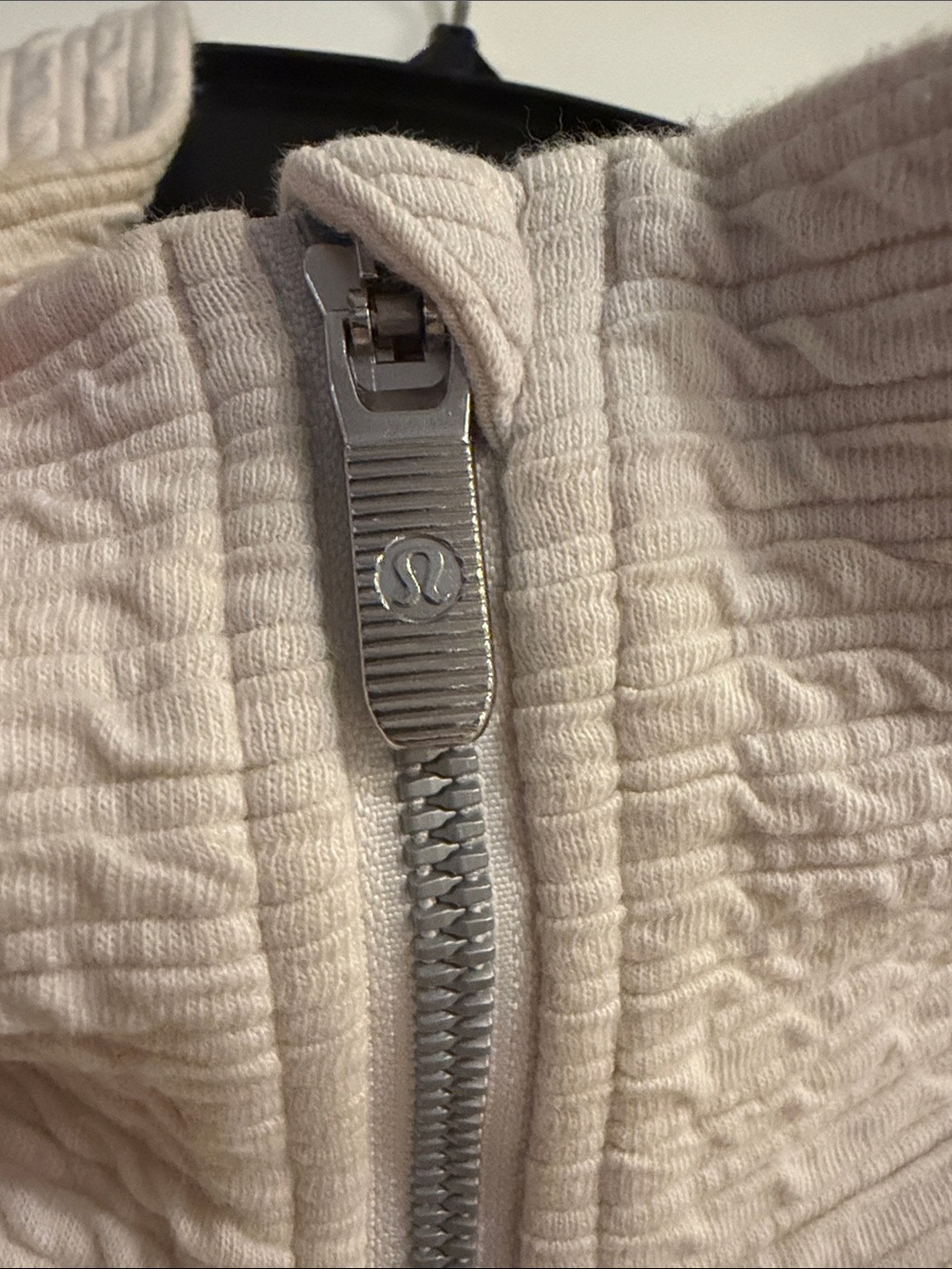lululemon athletica Cream Quilted Full-Zip Jacket - Picture 2 of 3